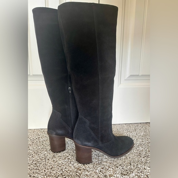 NIB Lucky Brand Jolna black suede boots, 7.5 - Picture 7 of 13